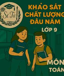 Đề thi khảo sát chất lượng đầu năm lớp 9 môn Toán