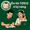 bài mẫu Luyện Viết (Writing) TOEIC part 1 mô tả tranh