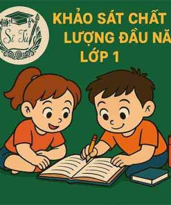 đề thi khảo sát chất lượng đầu năm lớp 1 môn Tiếng Việt hệ thường