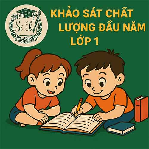 đề thi khảo sát chất lượng đầu năm lớp 1 môn Toán