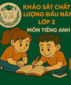 đề thi khảo sát chất lượng đầu năm lớp 2 môn Tiếng Anh Global Success