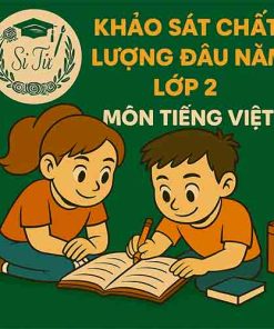 đề thi khảo sát chất lượng đầu năm lớp 2 môn Tiếng Việt Cánh diều