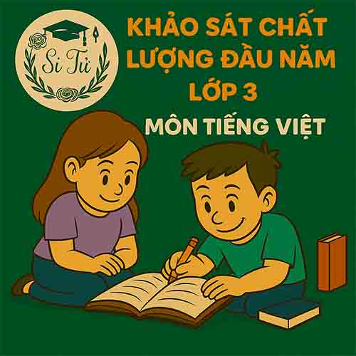 đề thi khảo sát chất lượng đầu năm lớp 3 môn Tiếng Việt Chân trời sáng tạo