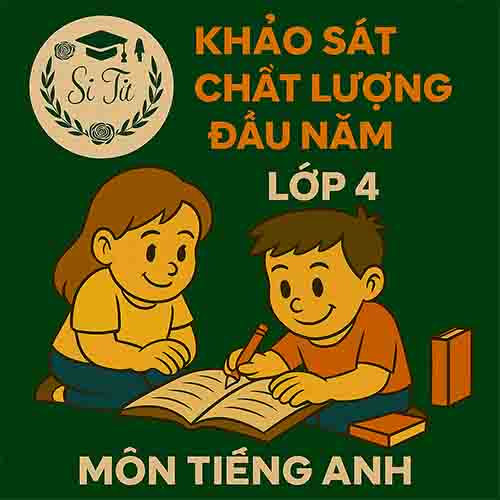 đề thi khảo sát chất lượng đầu năm lớp 4 môn Tiếng Anh Global Success