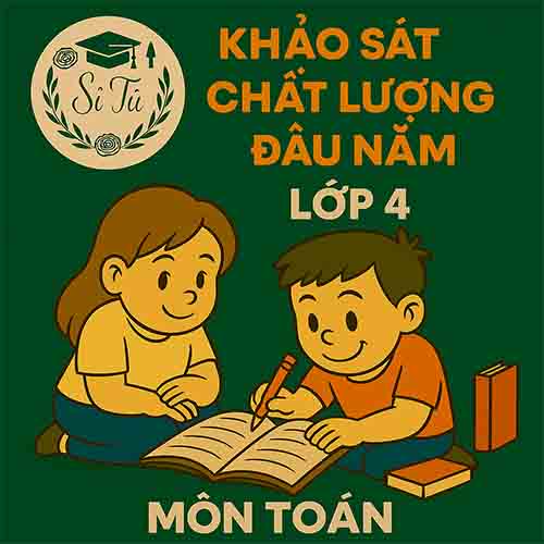 đề thi khảo sát chất lượng đầu năm lớp 4 môn Toán Kết nối tri thức