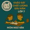 đề thi khảo sát chất lượng đầu năm lớp 7 môn Ngữ văn Chân trời sáng tạo