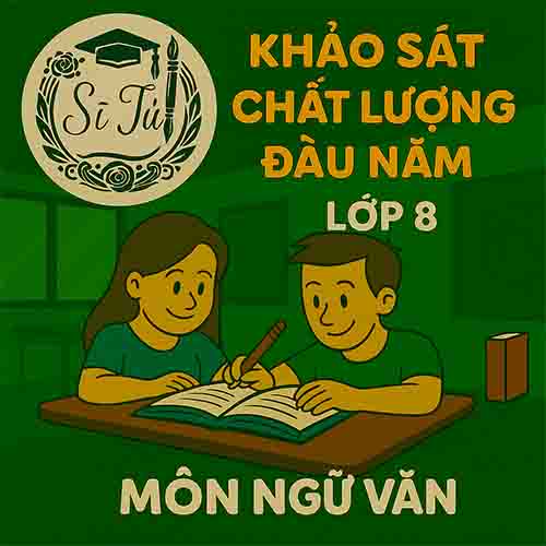 đề thi khảo sát chất lượng đầu năm lớp 8 môn Ngữ văn Cánh diều