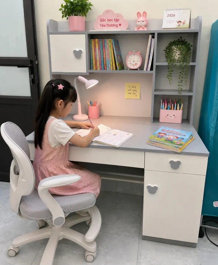 Viết đoạn văn tả góc học tập của em lớp 3 ngắn gọn